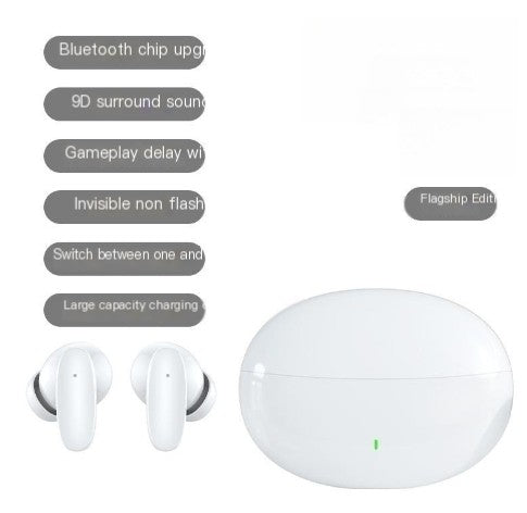 Mini Wireless Bluetooth 5.0 TWS Earbuds – Waterproof with Charging Case