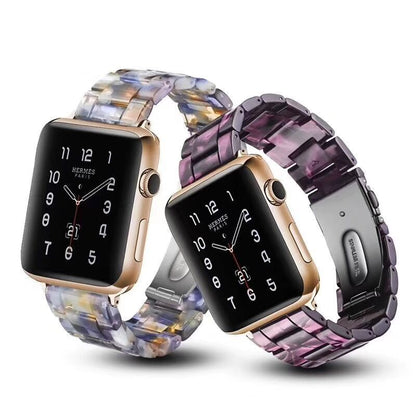 Resin Watch Band Compatible with Apple Watch – Series 1–4