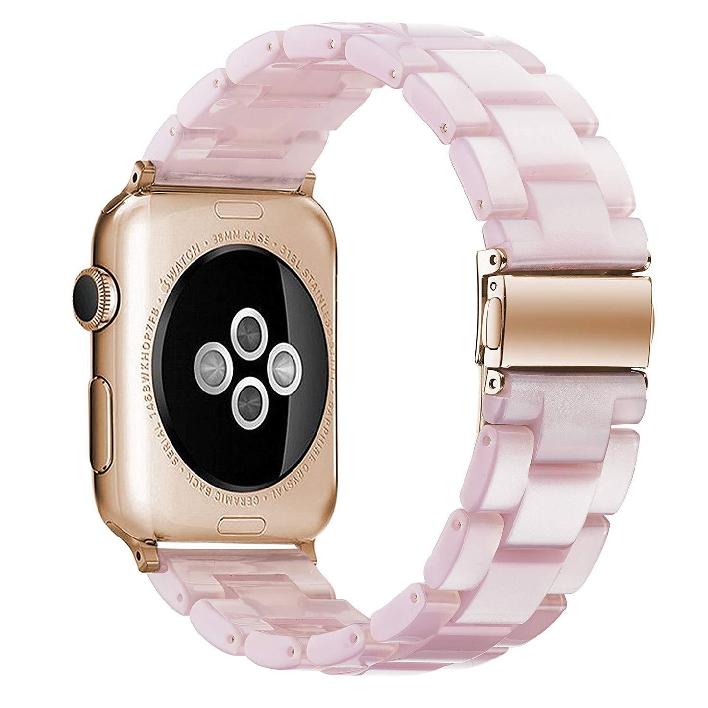 Resin Watch Band Compatible with Apple Watch – Series 1–4