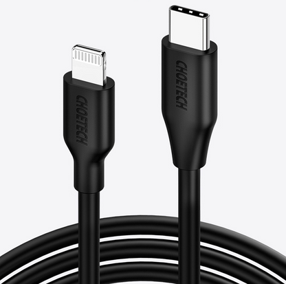 2m USB-C to Lightning Fast Charging Cable – MFi Certified
