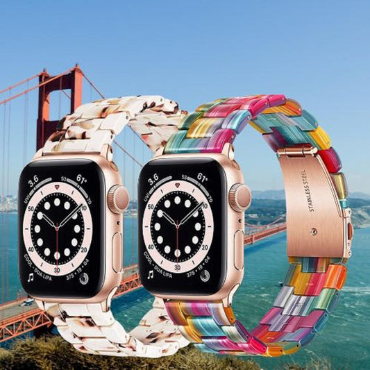 Resin Watch Band Compatible with Apple Watch – Series 1–4