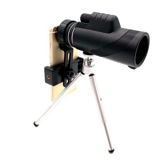 High-Definition Telescope with Universal Smartphone Mount