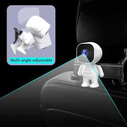 Foldable In-Car Baby Monitor with Night Vision Camera & Display