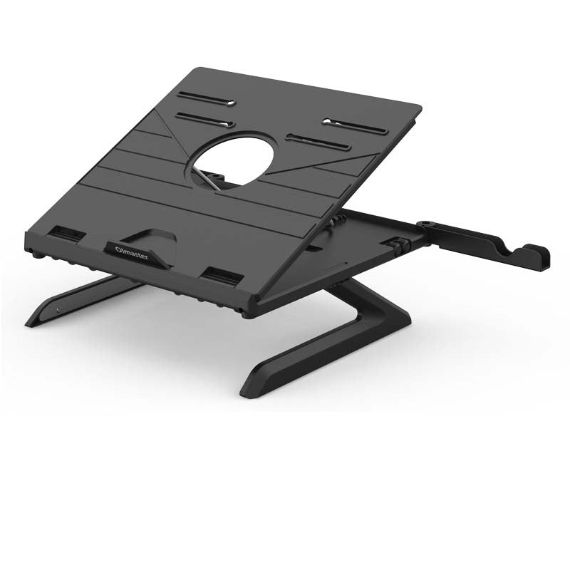 Adjustable Aluminium Laptop Stand – Foldable Ergonomic Desktop Riser