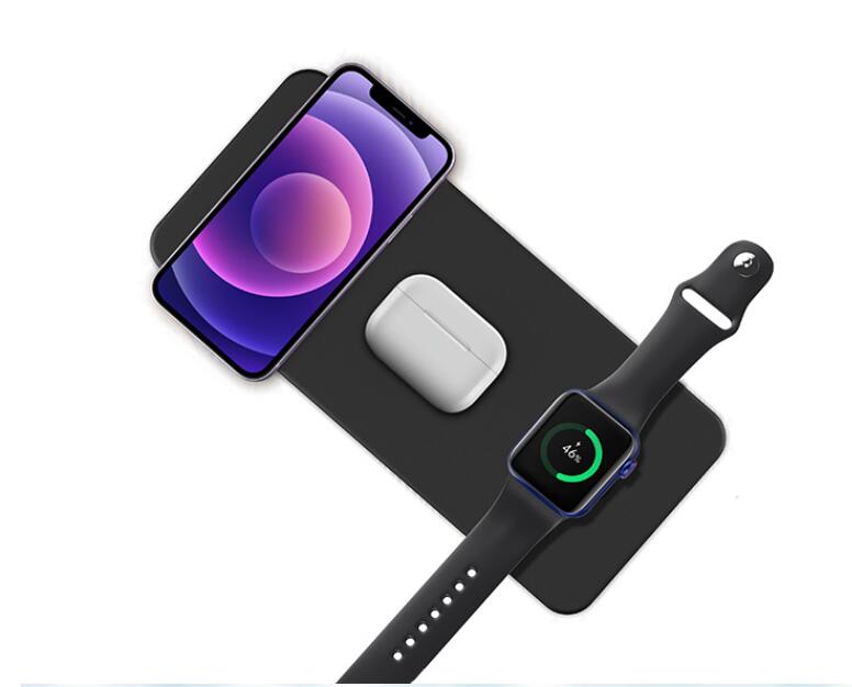 15W 3-in-1 Fast Wireless Charging Station
