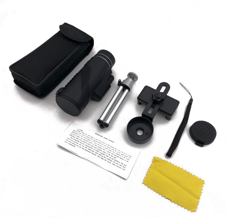 High-Definition Telescope with Universal Smartphone Mount