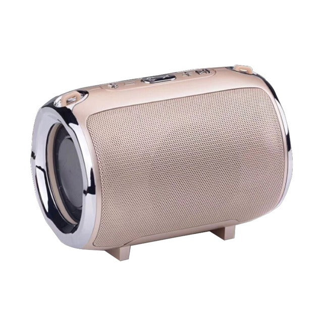 Portable Bluetooth Speaker with Bass & Impact-Resistant Design
