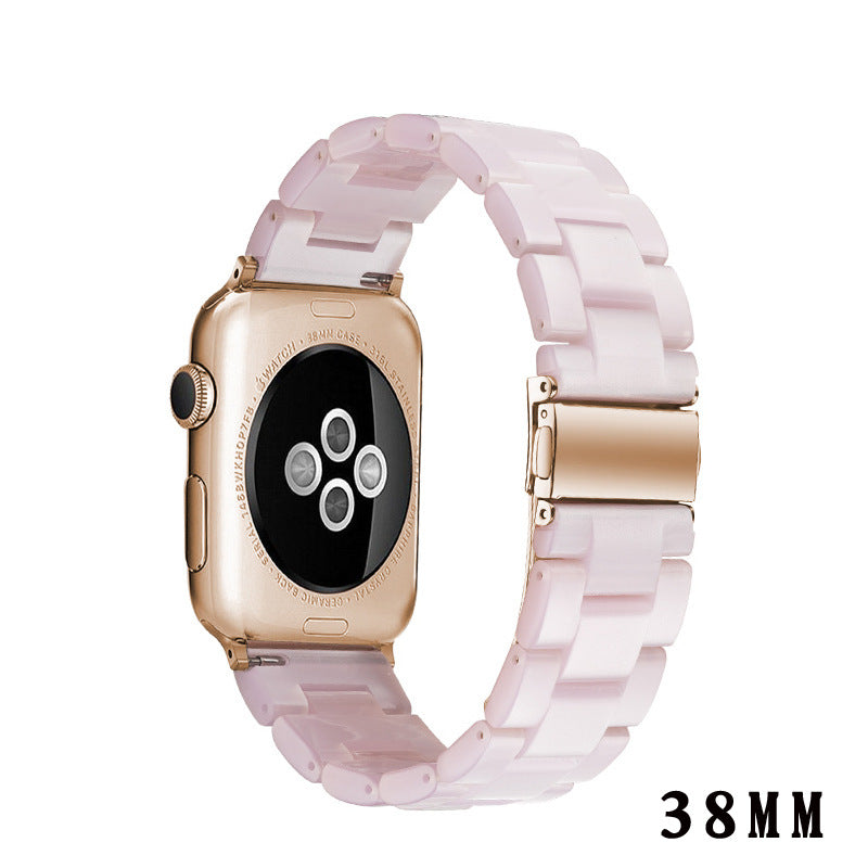 Resin Watch Band Compatible with Apple Watch – Series 1–4