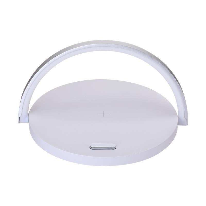 Rainbow Bridge LED Desk Lamp with Wireless Charging & Customisable Display