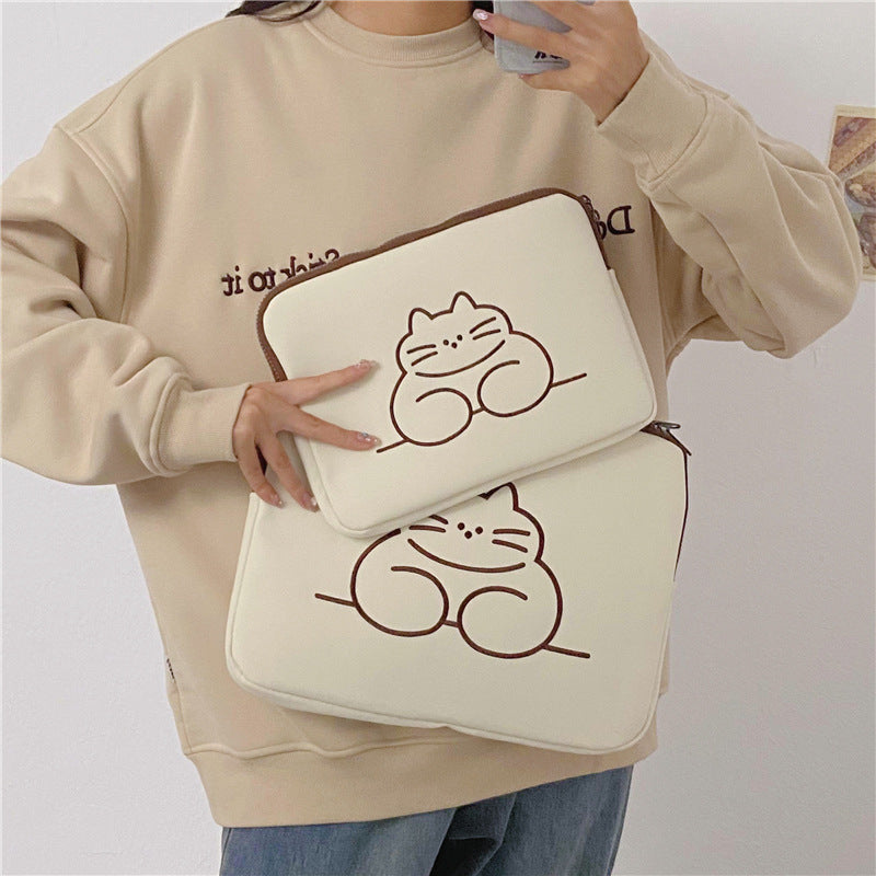 Embroidered Animal Tablet & iPad Protective Sleeve Case