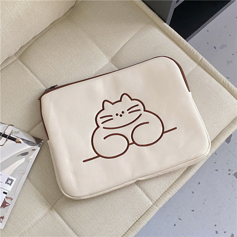 Embroidered Animal Tablet & iPad Protective Sleeve Case
