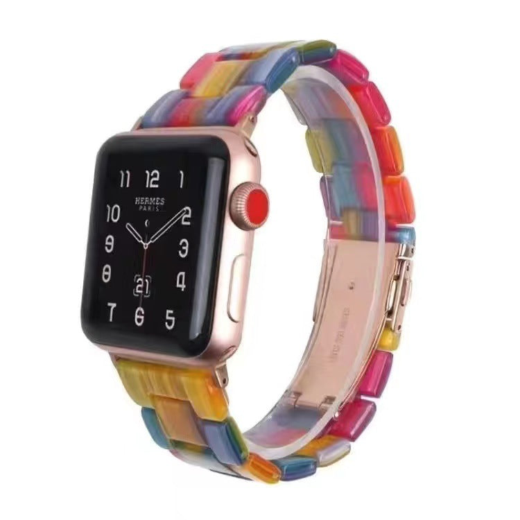 Resin Watch Band Compatible with Apple Watch – Series 1–4