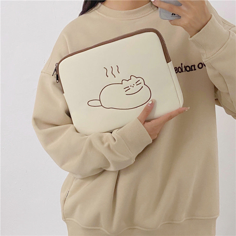 Embroidered Animal Tablet & iPad Protective Sleeve Case